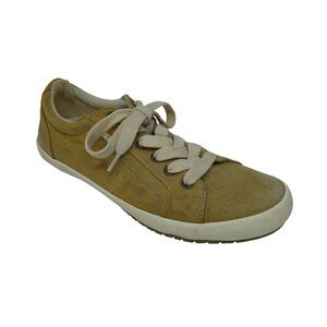 Taos Star Mustard Tan Canvas Casual Sneakers